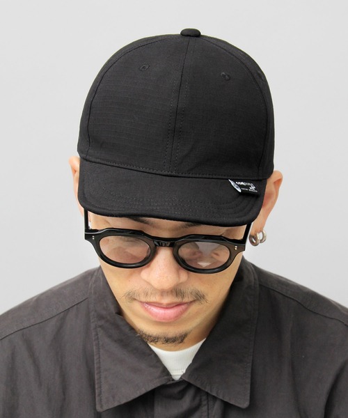 Basiquenti(ベーシックエンティ)の「リップストップ ストレッチ CORDURA混コット(日本製生地) アンパイアキャップ(キャップ・メンズ・ブラック/チャコール/グレー/カーキ・FREE)」の21枚目の写真