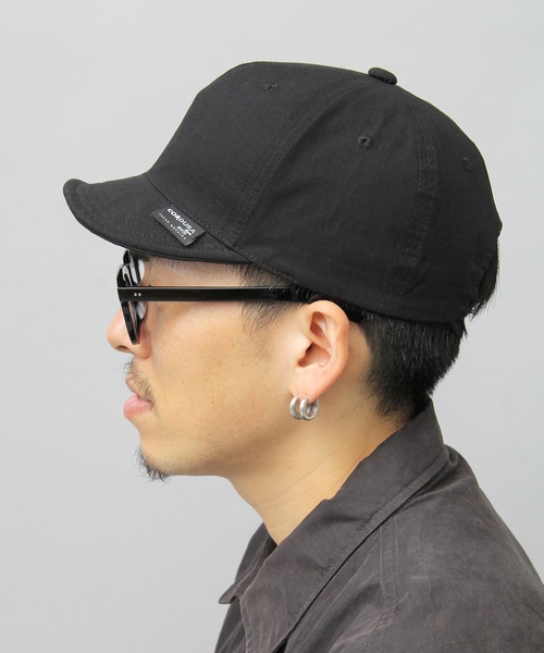 Basiquenti(ベーシックエンティ)の「リップストップ ストレッチ CORDURA混コット(日本製生地) アンパイアキャップ(キャップ・メンズ・ブラック/チャコール/グレー/カーキ・FREE)」の22枚目の写真