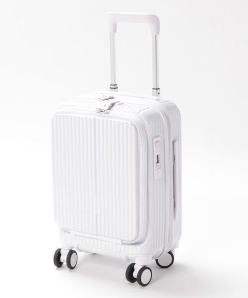 innovator(イノベーター)の「【innovator/イノベーター】 フロントオープン コインロッカーサイズ 21L(スーツケース/キャリーバッグ・レディース・ベージュ/グリーン/ライトブルー/グレー/ホワイト/ラベンダー/ホワイト系その他/ストーン/ブラック/オレンジ/ネイビー/ピンク系その他/ベージュ系その他/カーキ/イエロー/ブラウン系その他/ブルー系その他2/シルバー/グレー系その他/グリーン系その他/ブルー系その他3・FREE)」の3枚目の写真