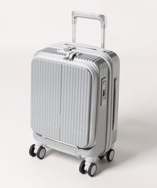 innovator(イノベーター)の「【innovator/イノベーター】 フロントオープン コインロッカーサイズ 21L(スーツケース/キャリーバッグ・レディース・ベージュ/グリーン/ライトブルー/グレー/ホワイト/ラベンダー/ホワイト系その他/ストーン/ブラック/オレンジ/ネイビー/ピンク系その他/ベージュ系その他/カーキ/イエロー/ブラウン系その他/ブルー系その他2/シルバー/グレー系その他/グリーン系その他/ブルー系その他3・FREE)」の20枚目の写真