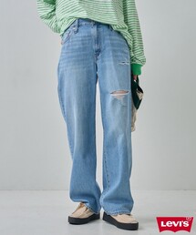 Levi's | Levi's/リーバイス BAGGY DAD / ミディアムインディゴ DESTRUCTED /バギーダッドデニム(デニムパンツ)