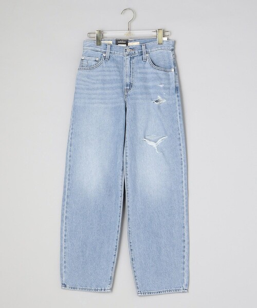 Levi's（リーバイス）の「Levi's/リーバイス BAGGY DAD / ミディアムインディゴ DESTRUCTED /バギーダッドデニム（デニムパンツ・レディース・サックスブルー・24/25/26/27）」の13枚目の写真