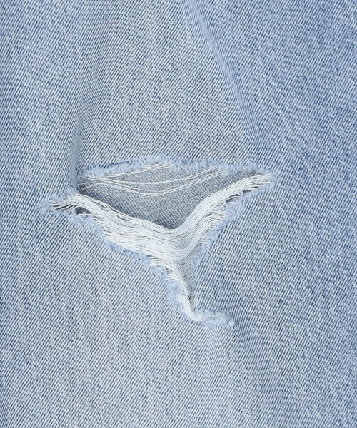 Levi's（リーバイス）の「Levi's/リーバイス BAGGY DAD / ミディアムインディゴ DESTRUCTED /バギーダッドデニム（デニムパンツ・レディース・サックスブルー・24/25/26/27）」の9枚目の写真