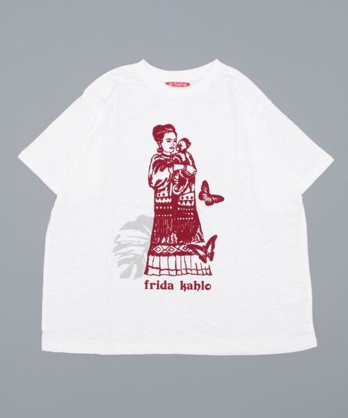 チャイハネ（チャイハネ）の「【チャイハネ】アロセルTシャツ（Tシャツ/カットソー・レディース・ホワイト/オレンジ/ブルー/グリーン/ベージュ/グレー・FREE）」の20枚目の写真