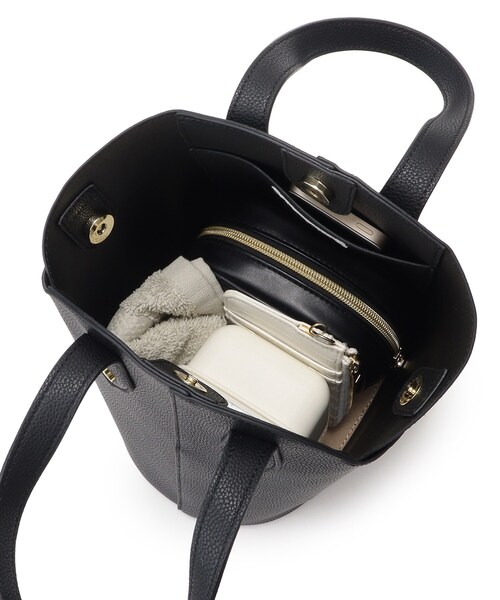 SHOO・LA・RUE(シューラルー)の「◆マルチWAYトート(トートバッグ・レディース・ブラック/サンドベージュ・00)」の10枚目の写真