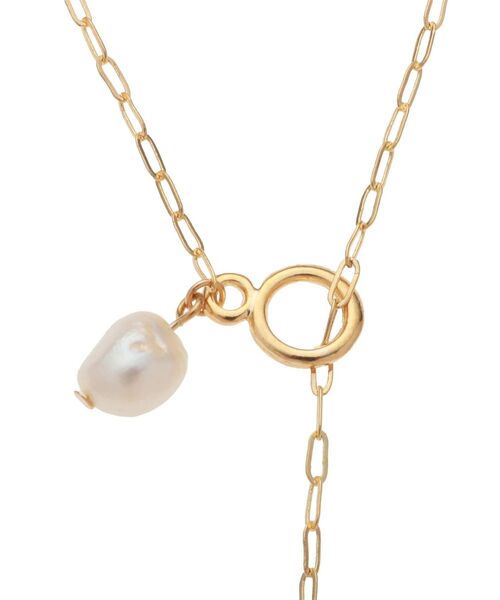 RESEXXY（リゼクシー）の「淡水パールコンビロングネックレス（ネックレス・レディース・シルバー/ゴールド・FREE）」の8枚目の写真