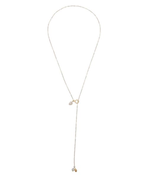 RESEXXY（リゼクシー）の「淡水パールコンビロングネックレス（ネックレス・レディース・シルバー/ゴールド・FREE）」の11枚目の写真