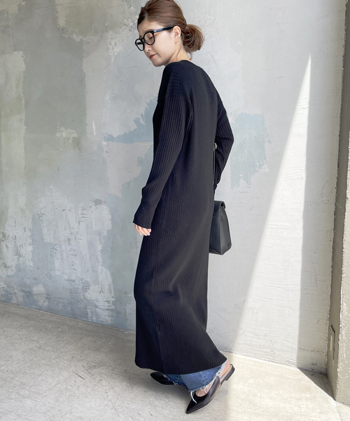 Spick & Span（スピックアンドスパン）の「ヘンリーネック リブニット