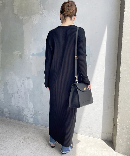 Spick & Span（スピックアンドスパン）の「ヘンリーネック リブニット