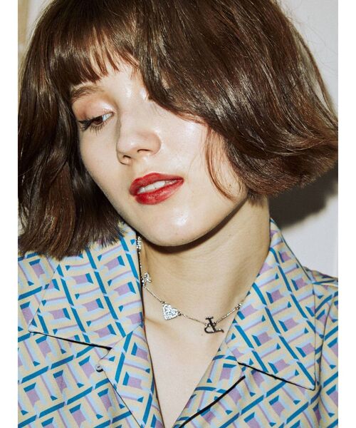 jouetie（ジュエティ）の「JTラインストーンネックレス（ネックレス・レディース・シルバー/ゴールド・FREE）」の4枚目の写真