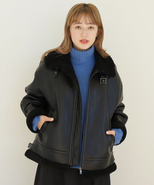 Ray BEAMS(レイビームス)の「Ray BEAMS / フェイク ムートン Ray BEAMS(レイビームス)の「Ray BEAMS / フェイク ムートン
