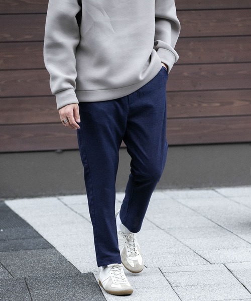 ITEMS URBANRESEARCH（アイテムズ アーバンリサーチ）の「ポリツイル イージーパンツ（その他パンツ・メンズ・ネイビー/チャコールグレー/ブラウン・MEDIUM/LARGE）」の3枚目の写真