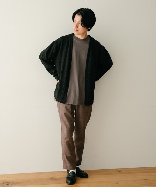 ITEMS URBANRESEARCH（アイテムズ アーバンリサーチ）の「ポリツイル イージーパンツ（その他パンツ・メンズ・ネイビー/チャコールグレー/ブラウン・MEDIUM/LARGE）」の16枚目の写真