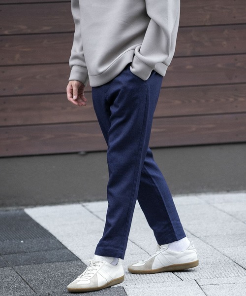 ITEMS URBANRESEARCH（アイテムズ アーバンリサーチ）の「ポリツイル イージーパンツ（その他パンツ・メンズ・ネイビー/チャコールグレー/ブラウン・MEDIUM/LARGE）」の6枚目の写真