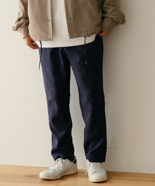 ITEMS URBANRESEARCH（アイテムズ アーバンリサーチ）の「ポリツイル イージーパンツ（その他パンツ・メンズ・ネイビー/チャコールグレー/ブラウン・MEDIUM/LARGE）」の10枚目の写真