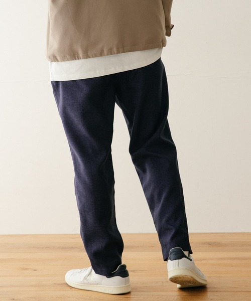 ITEMS URBANRESEARCH（アイテムズ アーバンリサーチ）の「ポリツイル イージーパンツ（その他パンツ・メンズ・ネイビー/チャコールグレー/ブラウン・MEDIUM/LARGE）」の18枚目の写真