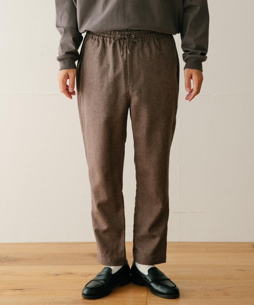 ITEMS URBANRESEARCH（アイテムズ アーバンリサーチ）の「ポリツイル イージーパンツ（その他パンツ・メンズ・ネイビー/チャコールグレー/ブラウン・MEDIUM/LARGE）」の14枚目の写真