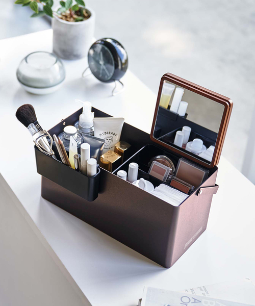 山崎実業　tower メイクボックス セール】山崎実業【TOWER / タワー×JSF】JSF MAKE UP BOX メイク