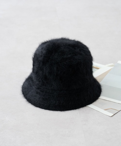 COLONY 2139(コロニートゥーワンスリーナイン)の「シャギーボーラーハット(ハット・レディース・アイボリー/ブラック/ベージュ・FREE)」の10枚目の写真