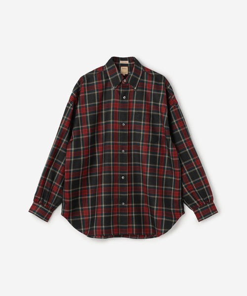 Sanca（サンカ）の「Sanca | ビッグボタンダウンシャツ CHECK MEN（シャツ/ブラウス・メンズ・レッド系その他/ブルー系その他・3/2）」の8枚目の写真