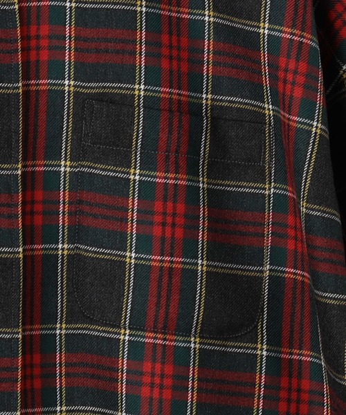 Sanca（サンカ）の「Sanca | ビッグボタンダウンシャツ CHECK MEN（シャツ/ブラウス・メンズ・レッド系その他/ブルー系その他・3/2）」の13枚目の写真