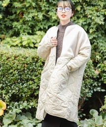 ITEMS URBANRESEARCH | ボアキルトコート(ノーカラーコート)
