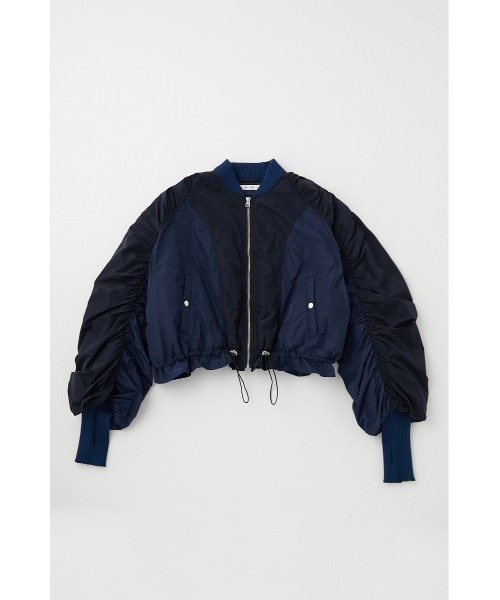 MOUSSY（マウジー）の「OS DRAWSTRING MA-1（MA-1・レディース・カーキ/アイボリー/ネイビー・FREE）」の19枚目の写真