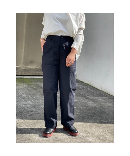 BEARDSLEY(ビアズリー)の「ベイカーパンツ:大人かっこいいアイテム(その他パンツ・レディース・カーキ/ネイビー・FREE)」の11枚目の写真