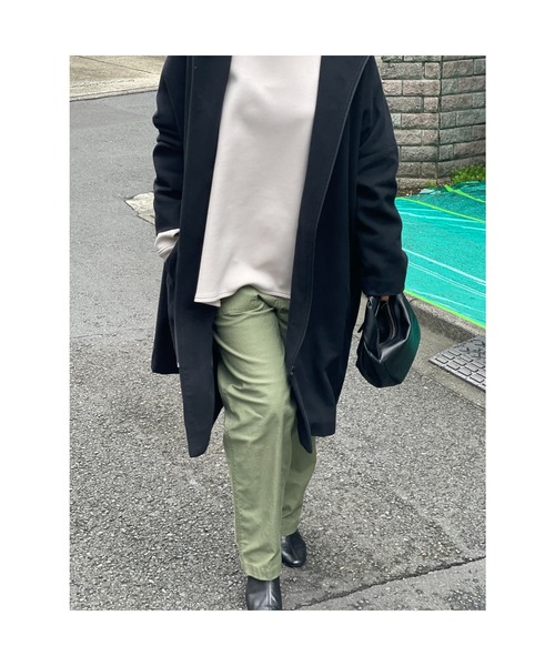 BEARDSLEY(ビアズリー)の「ベイカーパンツ:大人かっこいいアイテム(その他パンツ・レディース・カーキ/ネイビー・FREE)」の7枚目の写真