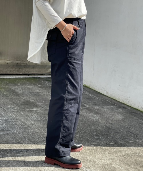 BEARDSLEY(ビアズリー)の「ベイカーパンツ:大人かっこいいアイテム(その他パンツ・レディース・カーキ/ネイビー・FREE)」の6枚目の写真