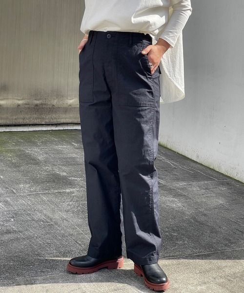 BEARDSLEY(ビアズリー)の「ベイカーパンツ:大人かっこいいアイテム(その他パンツ・レディース・カーキ/ネイビー・FREE)」の15枚目の写真