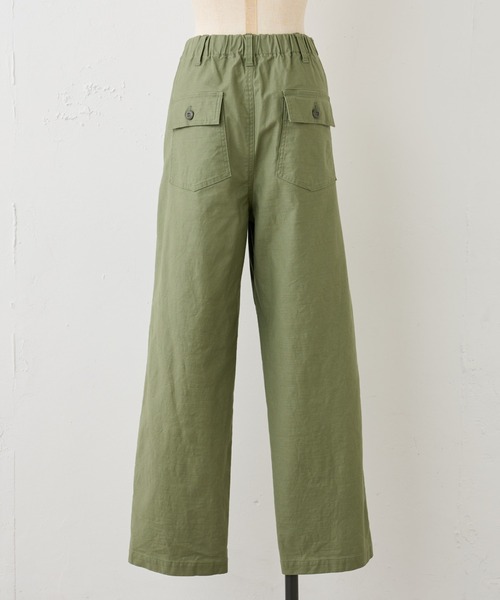 BEARDSLEY(ビアズリー)の「ベイカーパンツ:大人かっこいいアイテム(その他パンツ・レディース・カーキ/ネイビー・FREE)」の21枚目の写真