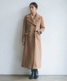 新品レディアゼルREDYAZELベージュ色２ＷＡＹダブルボタンコートS REDYAZELレディアゼル 2WAYダブルボタンコート ベージュ S