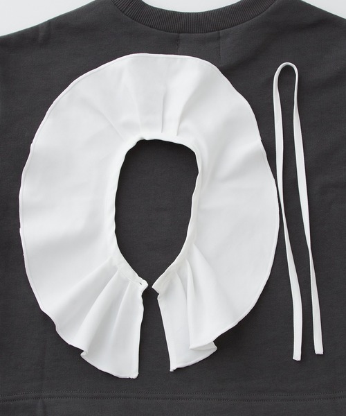 CIAOPANIC TYPY（チャオパニックティピー）の「【KIDS】ピエロカラー付け襟（付け襟・キッズ・ホワイト・ONE SIZE）」の2枚目の写真