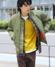 THE SHOP TK | ◆【ビッグシルエット】サイドスリットMA-1(ミリタリージャケット)