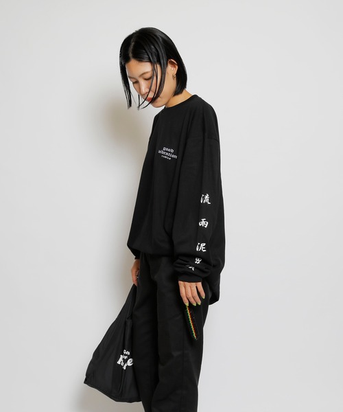 RUDIE'S（ルーディーズ）の「CAPTIVE GOOD VIBRATION LS-T / キャプティブ グッド バイブレーション ロングスリーブ Tシャツ（Tシャツ/カットソー・メンズ・グリーン系その他/ホワイト/ブラック・L/XL/M/XXL）」の2枚目の写真
