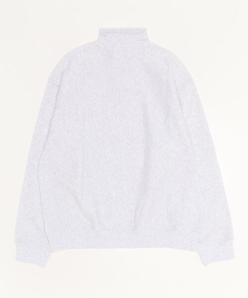 Carhartt WIP(カーハートダブリューアイピー)の「HALF ZIP AMERICAN SCRIPT SWEATSHIRT(スウェット・メンズ・ダークグレー/ダークグリーン/ブラック/ダークネイビー/バーガンディー/アッシュグレー・LARGE/MEDIUM/SMALL/X-LARGE/XX-LARGE)」の7枚目の写真