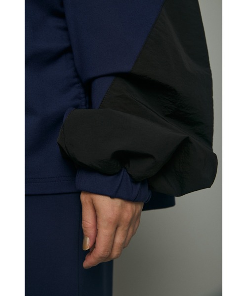 HeRIN.CYE(ヘリンドットサイ)の「Ponte tops(Tシャツ/カットソー・レディース・ネイビー/ダークグリーン・FREE)」の14枚目の写真