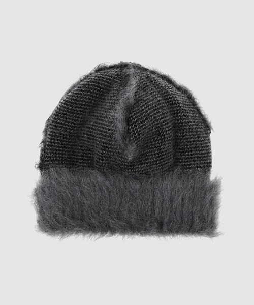 CRAIG GREEN（クレイググリーン）の「REVERSIBLE BRUSHED HAT（ハット・メンズ・ブラック×グレー/ブラウン系その他・ONE SIZE）」の3枚目の写真