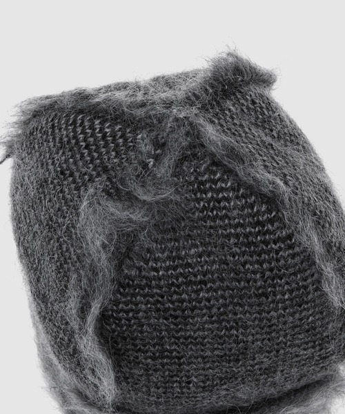 CRAIG GREEN（クレイググリーン）の「REVERSIBLE BRUSHED HAT（ハット・メンズ・ブラック×グレー/ブラウン系その他・ONE SIZE）」の5枚目の写真