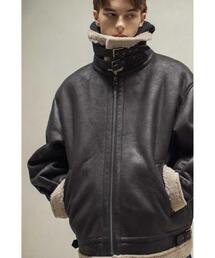 ＜monkey time＞ FAUX MOUTON B-3/ジャケット