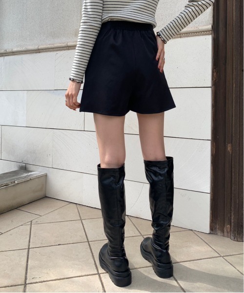 OLIVE des OLIVE（オリーブデオリーブ）の「前ボタンショートパンツ（その他パンツ・レディース・ブラック/アイボリー/スミクロ・FREE）」の20枚目の写真