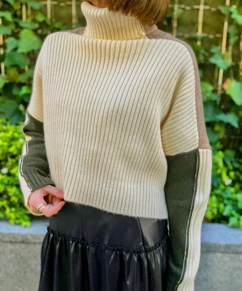 Scrap Book（スクラップブック）の「【Lallia Mu】ブロックカラー2way