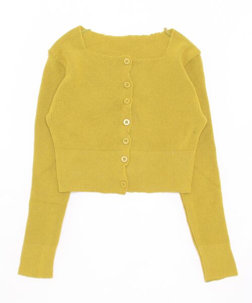 Burner（バーナー）の「【OKUOKU　0909】ショート　ニット　カーディガン　oku-tops-683213711645-1499（カーディガン/ボレロ・レディース・D/E/A/B/C・FREE）」の12枚目の写真