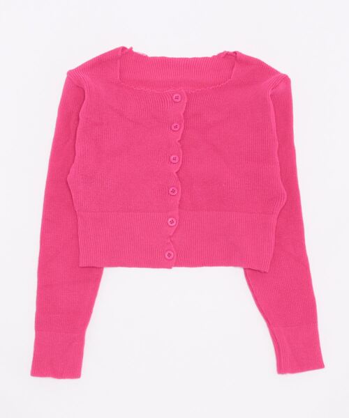 Burner（バーナー）の「【OKUOKU　0909】ショート　ニット　カーディガン　oku-tops-683213711645-1499（カーディガン/ボレロ・レディース・D/E/A/B/C・FREE）」の13枚目の写真