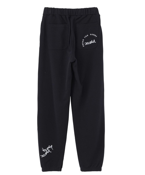 X-girl（エックスガール）の「RANDOM EMBROIDERY SWEAT PANTS（スウェットパンツ・レディース・ベージュ/ブラック/ピンク・S/M）」の10枚目の写真