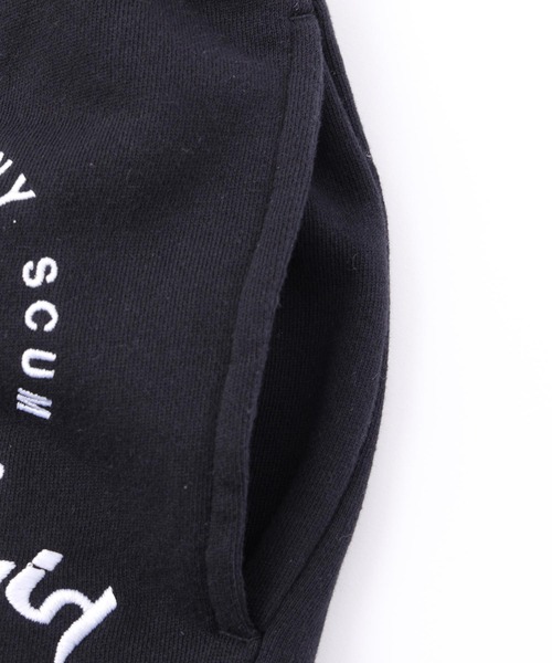 X-girl（エックスガール）の「RANDOM EMBROIDERY SWEAT PANTS（スウェットパンツ・レディース・ベージュ/ブラック/ピンク・S/M）」の13枚目の写真