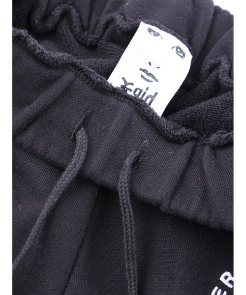 X-girl（エックスガール）の「RANDOM EMBROIDERY SWEAT PANTS（スウェットパンツ・レディース・ベージュ/ブラック/ピンク・S/M）」の20枚目の写真