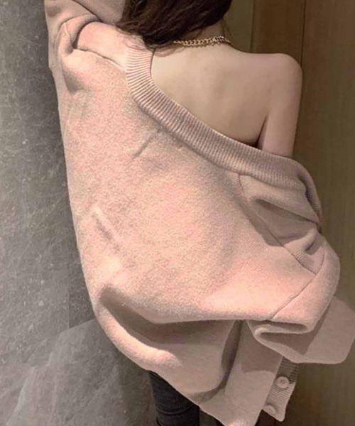 meJane（ミージェーン）の「ケーブル編クロップドニットキャミソール+ボリュームスリーブニットカーディガン アンサンブル（アンサンブル・レディース・ベージュ/オフホワイト・FREE）」の14枚目の写真