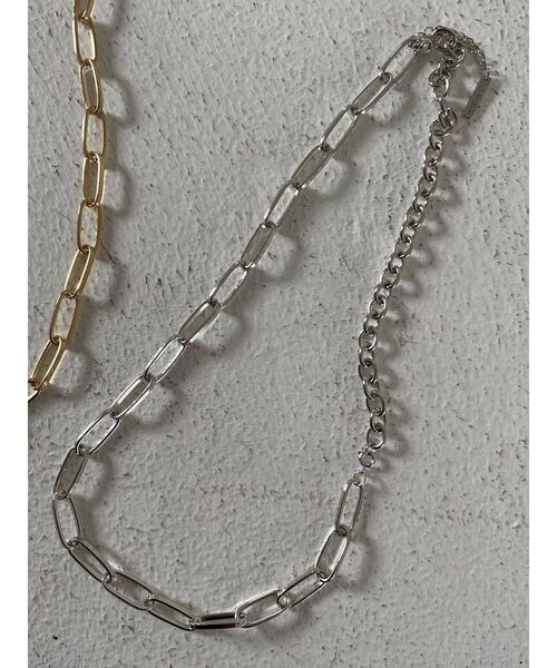 EMODA(エモダ)の「2WAYチェーンネックレス(ネックレス・レディース・ゴールド/シルバー・FREE)」の6枚目の写真